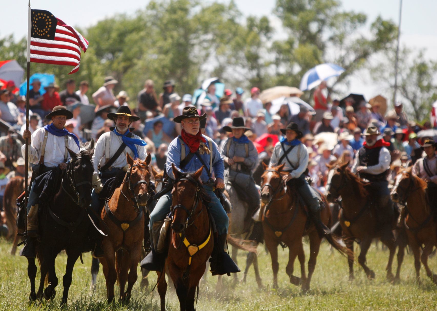 Custer Reenactment